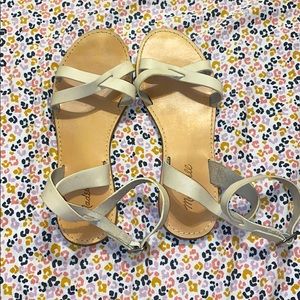 Madewell Ankle Wrap Sandals